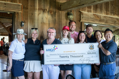 Cowbell Open Golf Tournament Raises $20,000 for the Alexandra Marine and General Hospital Foundation