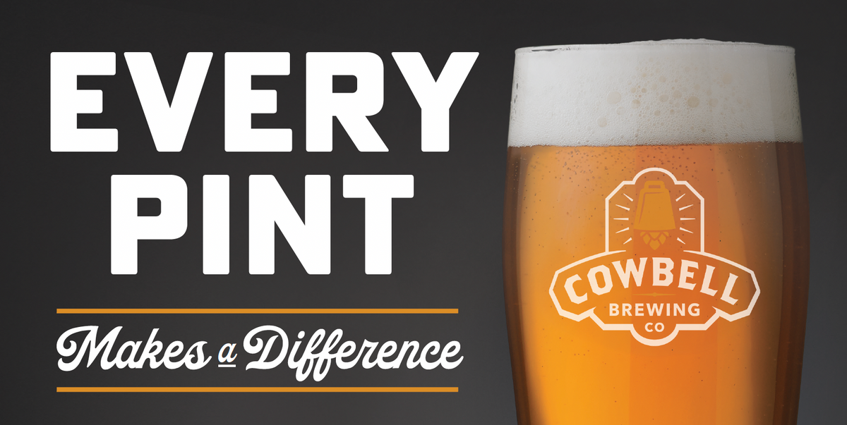 Every Pint Makes a Difference: Cowbell Brewing Co. Partners with AMGH Foundation to Support Local Health Care