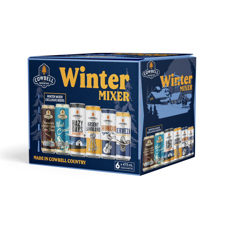 6 x 473ML - 2025 Winter Mixer Pack