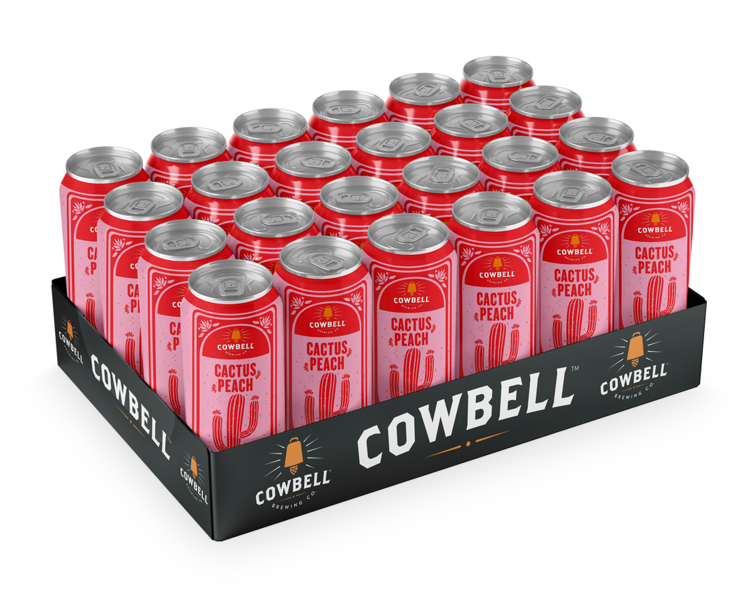 473ml Cactus Peach Tequila Seltzer x 24 – Cowbell Brewing Co