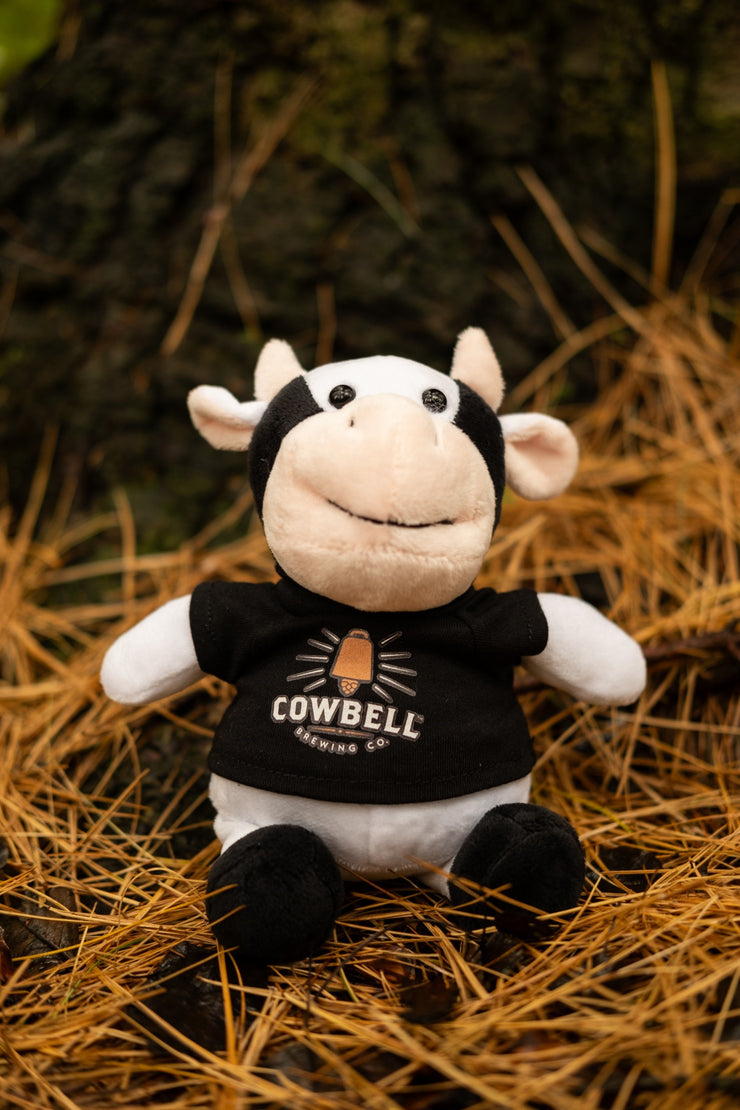 Stuffed Cow with Cowbell Logo (Casey Cow)