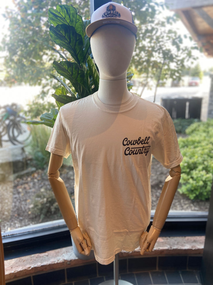 Enzyme Wash T- Shirt - Cowbell Country