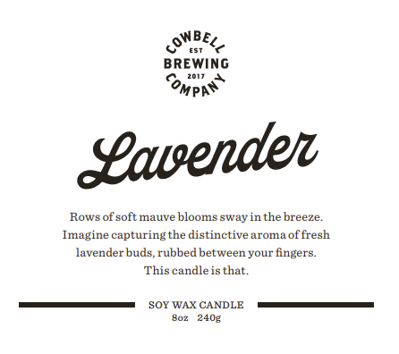 8oz Lavender Candle