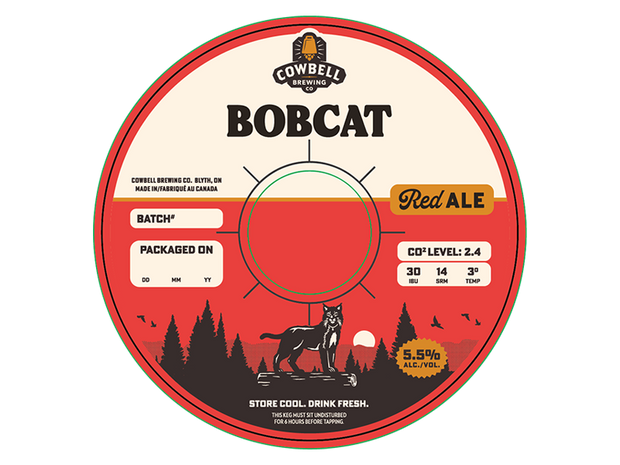 Bobcat Red Ale 30L Keg - Local Delivery