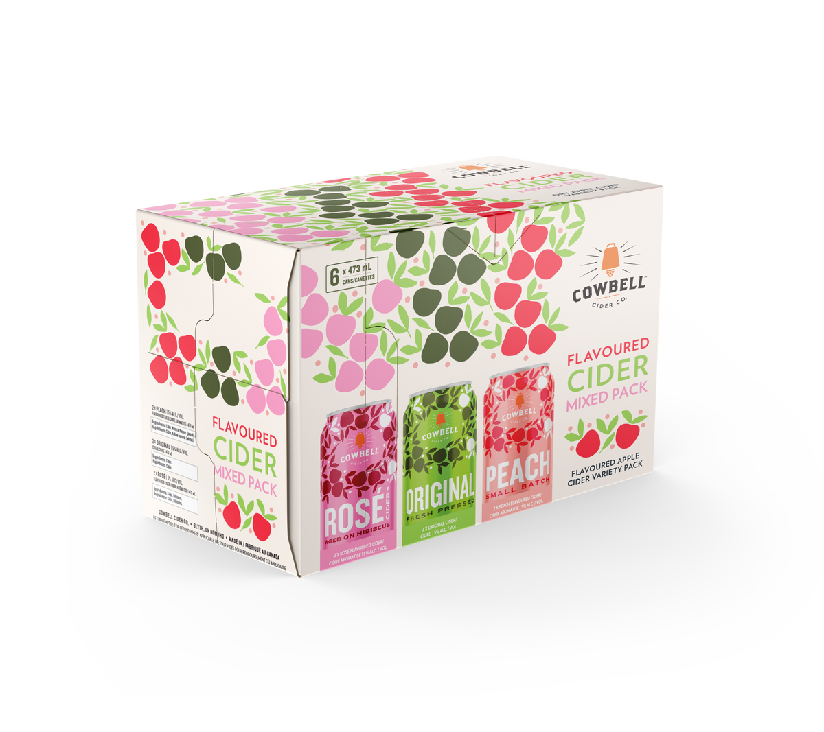 6 x 473ML Ontario Apple Cider Mixer Pack