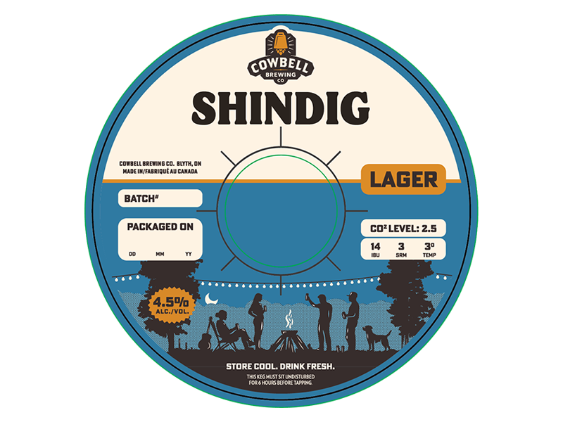 Shindig Lager 30L Keg - Local Delivery