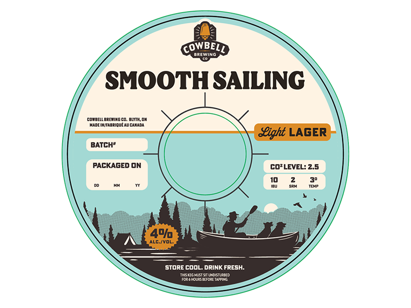 Smooth Sailing Light Lager 30L Keg - Local Delivery
