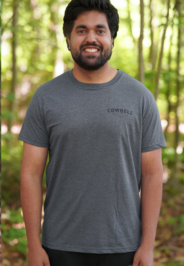 T-shirt Crest Logo - Grey