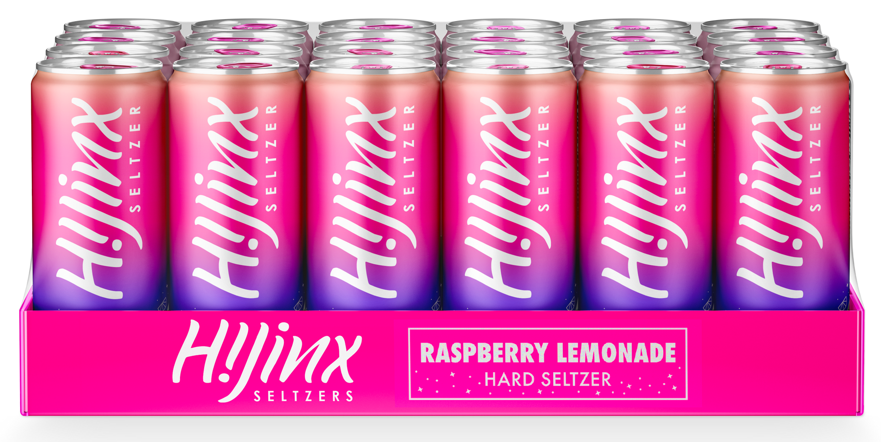 473ML Hijinx Hard Seltzer Raspberry Lemonade x 24 Cowbell Brewing Co.