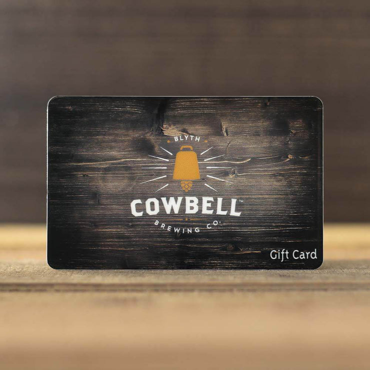 Cowbell Brewing e-Gift Card